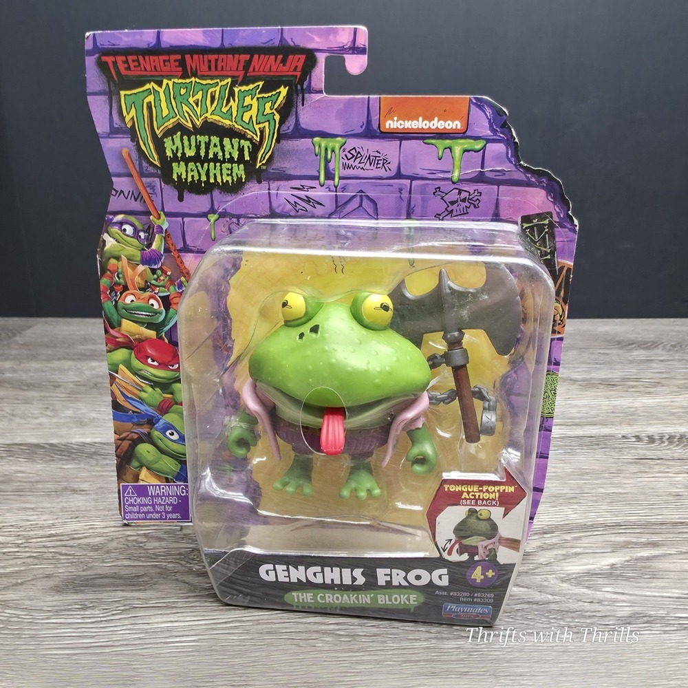 Teenage Mutant‎ Ninja Turtles - Mutant Mayhem - Genghis Frong 3" Figure - 2023 - Picture 4 of 16